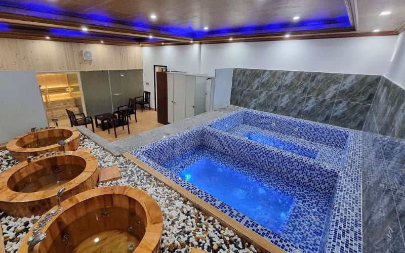 Thi công bể sục nóng và bể ngâm lạnh cho Spa chăm sóc sức khỏe tại Hưng Yên