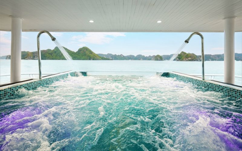 Thiết kế và thi công bể sục jacuczzi chuẩn phong cách spa cao cấp