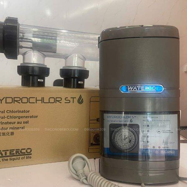 Máy điện phân muối bể bơi Waterco