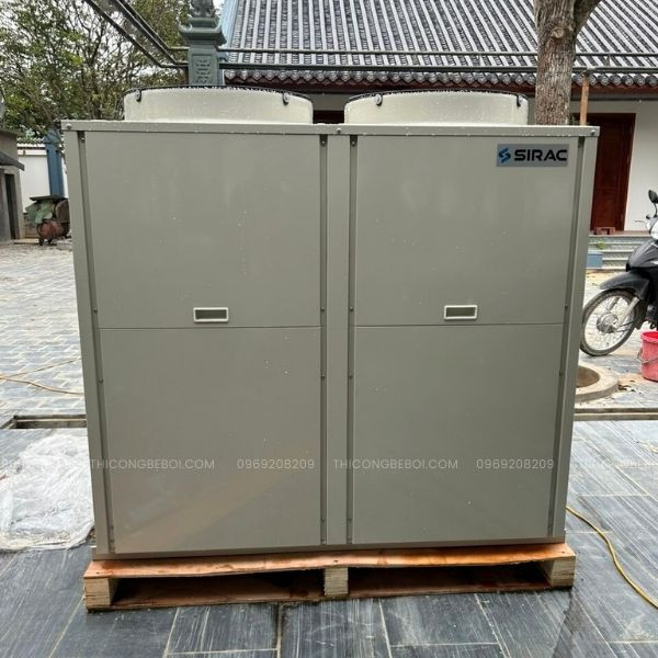 Máy cấp nhiệt bể bơi Sirac