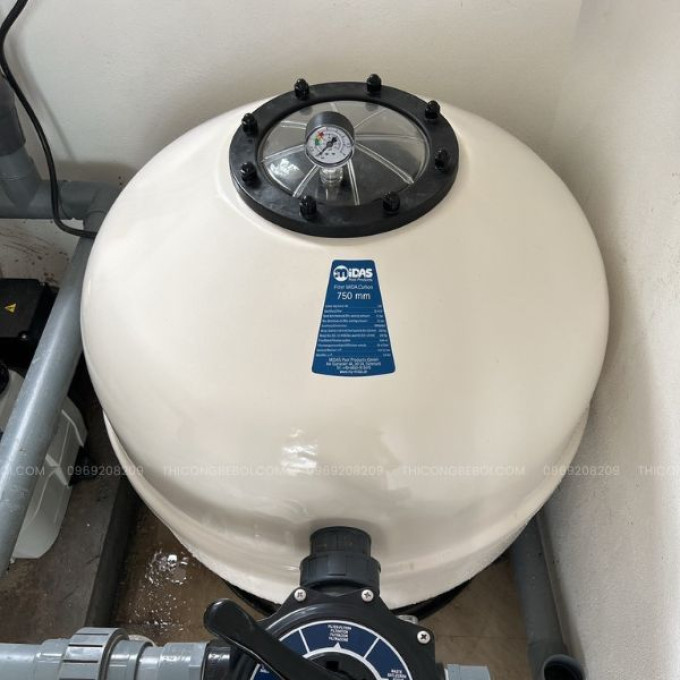 Bình lọc bể bơi Midas (Mida.Carbon)