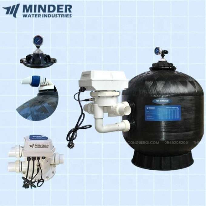 Bình lọc bể bơi Minder MS seris