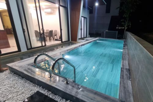 Bể bơi gia đình tại KĐT Ivory Lương Sơn