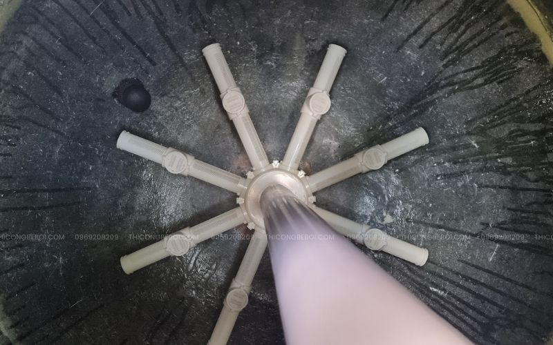 Cột lọc 8 nhánh tỏa tròn